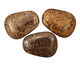 Bronzite Flat Teardrop Pendant 42x59mm