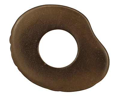 Tagua Nut Olive Open Slice 33-45x24-36mm