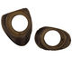 Tagua Nut Olive Open Slice 33-45x24-36mm