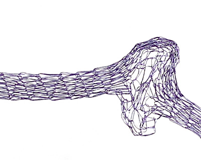 WireLace Tanzanite Ribbon 3mm