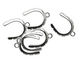 Artistic Wire Silver (plated) Curved Wrapper 17x22mm