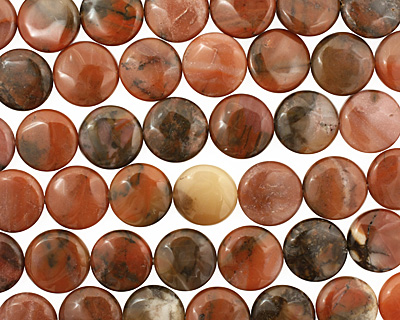 Chalcedite Puff Coin 20mm