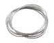 Memory Wire Silver (plated) Oval Bracelet (large) .35 oz.