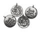 Green Girl Pewter Squirrel Pendant 21x24mm