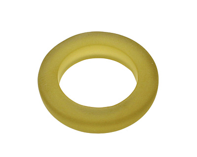Trinket Foundry Chardonnay Found Glass Bottle Ring 27-29x5-7mm