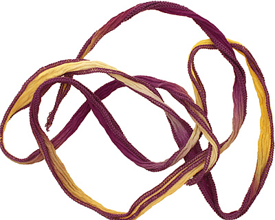 Pick Me A Pansy Hand Dyed 100% Silk Ribbon 1/2