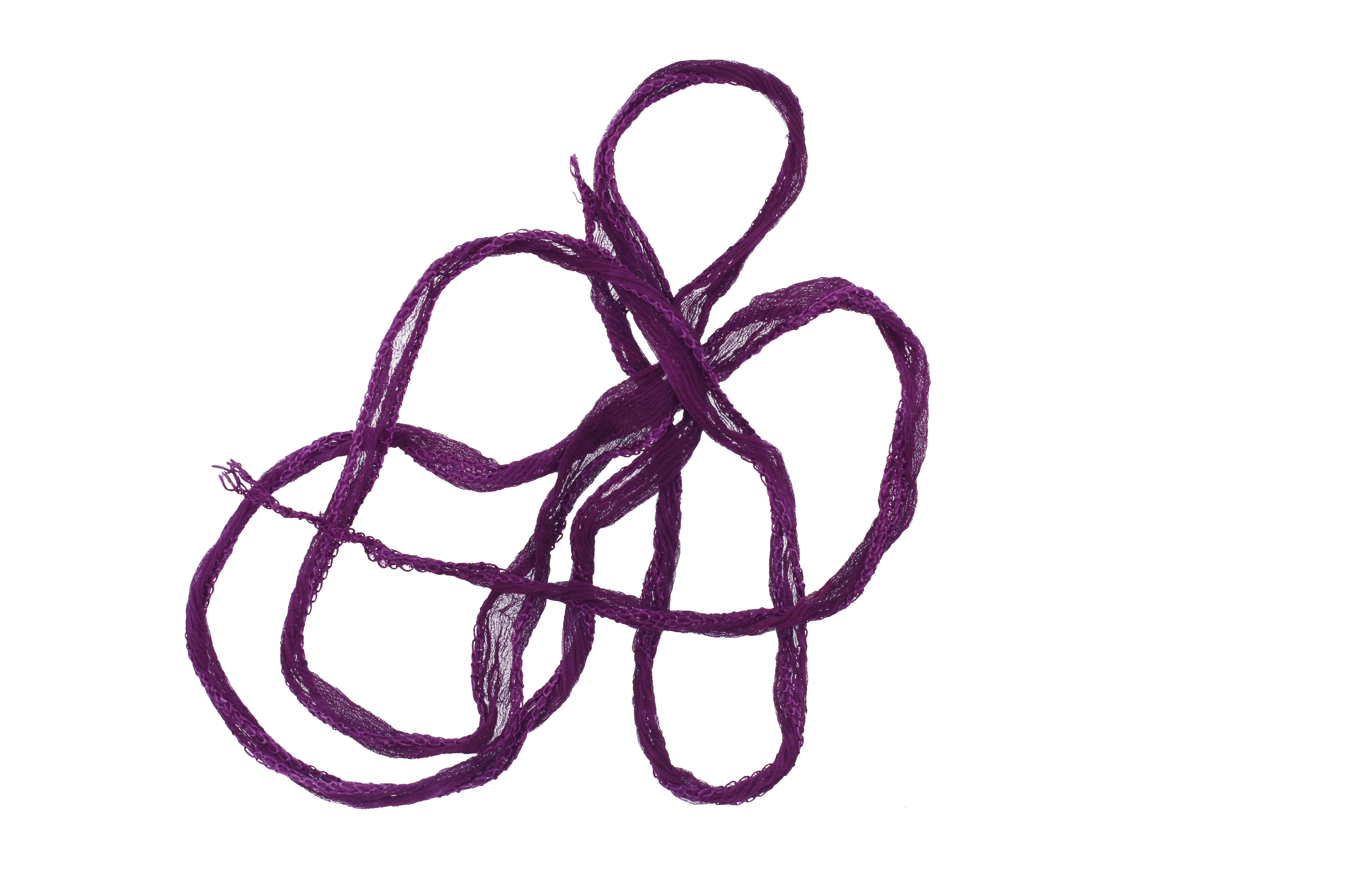Amethyst Fairy Silk Ribbon 1/2