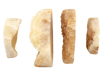 Druzy Freeform Piece (golden) 37-55x32-35mm