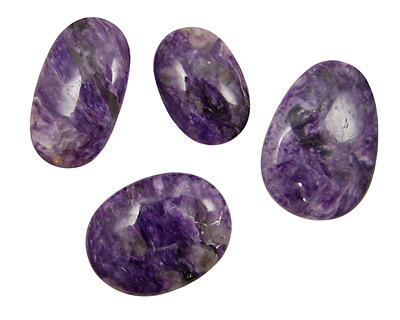 Charoite Freeform Cabochon 21-31x31-44mm