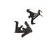 Vintaj Arte Metal Corner Decor Decorivet 20x20mm