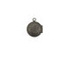 Gunmetal Small Round Ribbon Heirloom Locket 13x15mm