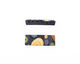 Humble Beads Polymer Clay Van Gogh's Starry Night 6 Hole Cuff 11-12x34-35mm