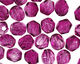 Czech Fire Polished Glass Coated Sugar Plum Round 4mm