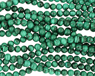 Malachite (light) Round 8mm