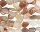 Moonstone (multi) Tumbled Nugget 18-23x15-18mm