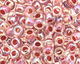 TOHO Rainbow Crystal (with Strawberry Lining) Round 8/0 Seed Bead
