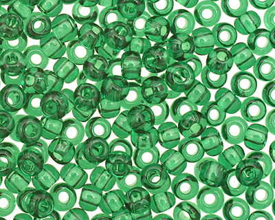 TOHO Transparent Grass Green Round 11/0 Seed Bead