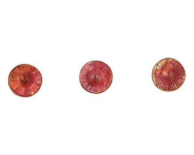 Patricia Healey Copper Dimpled Coin 17x9mm
