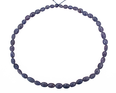 Tanzanite Flat Oval Graduated 7-14x5-9mm