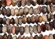 Botswana Agate (rich color) Faceted Nugget 9-16x22-28mm