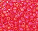 TOHO Transparent Rainbow Frosted Siam Ruby Round 11/0 Seed Bead