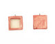 Jangles Ceramic Pink (matte) Square Bezel 28-29x31-32mm