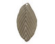 Lucite Spruce Birch Leaf 18x35mm