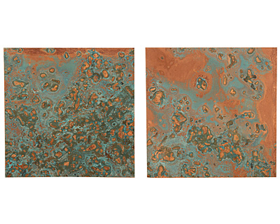 Lillypilly Azul Patina Copper Sheet 3