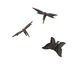Vintaj Arte Metal Fairy Butterfly Decorivet 25x14mm