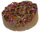 Druzy (metallic purple) Round Cabochon 30mm