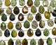 Ocean Jasper Faceted Flat Teardrop 16x20mm
