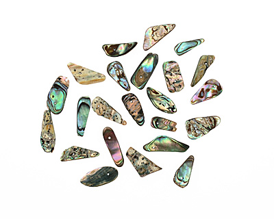 Abalone Chip Drops 2x12-19mm