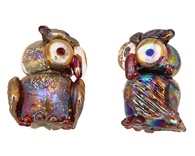 Unicorne Beads Flash Owl 23x18mm