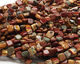 Red Creek Jasper Puff Square 8mm