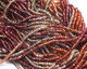 Sapphire (multi-color) Faceted Rondelle 3-4mm