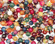 Multi-Color Fire Agate (bright) Faceted Round 12mm
