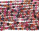 Multi Stone (Ruby & Sapphire) Faceted Round 4mm