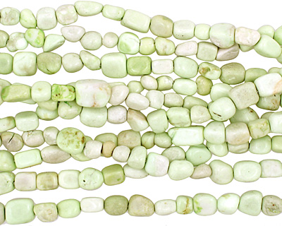Lemon Chrysoprase Tumbled Nugget 8-10x6-8mm