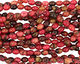 Red Turtle Jasper Rice 10x8mm