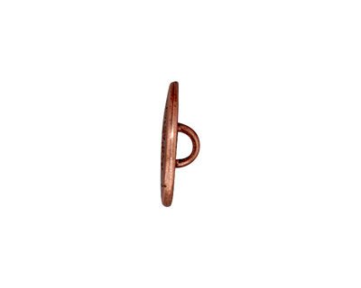 TierraCast Antique Copper (plated) Tree of Life Button 15mm
