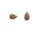 Humble Beads Polymer Clay Baby Hedgie 11-12x12-13mm