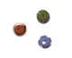 Humble Beads Polymer Clay Spring Woodland Tiny Disk 7x9-10mm