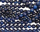 Cobalt Agate Faceted Round 12mm