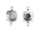 Nunn Design Sterling Silver (plated) Circle Prong Setting 18x12mm