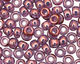 TOHO Gold Lustered Amethyst Round 8/0 Seed Bead