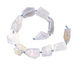 Blue Lace Agate Druzy Nugget Graduated 20-40x14-43mm
