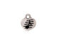 TierraCast Antique Silver (plated) Sing Charm w/ Glue In 12x13mm