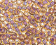 TOHO Light Topaz (with Opaque Lavender Lining) Round 11/0 Seed Bead