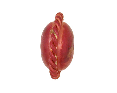Patricia Healey Copper Rondelle w/ Roping 7x14mm
