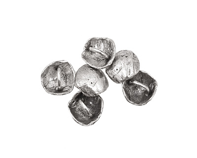 Rustic Charms Sterling Silver Button 16mm